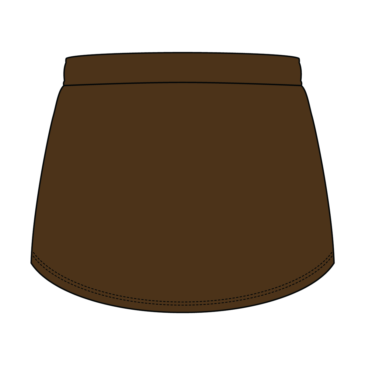Women’s Classic French Terry Mini Skirt