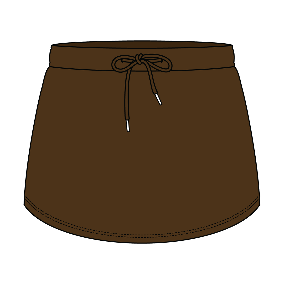 Women’s Classic French Terry Mini Skirt