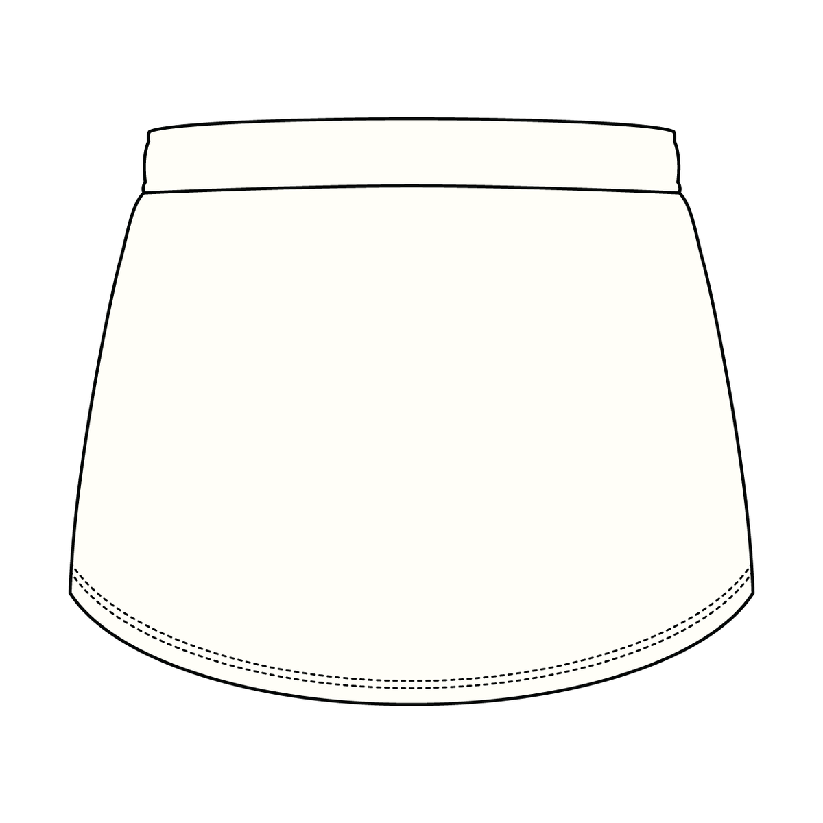 Women’s Classic French Terry Mini Skirt