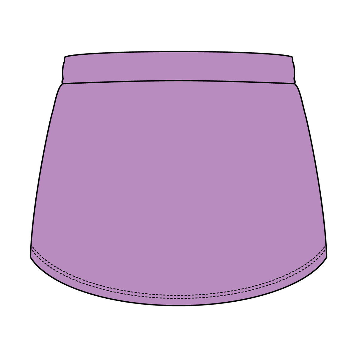 Women’s Classic French Terry Mini Skirt