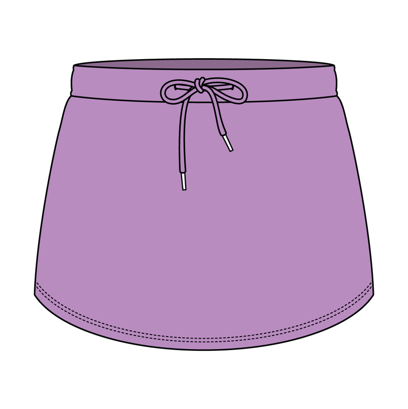 Women’s Classic French Terry Mini Skirt