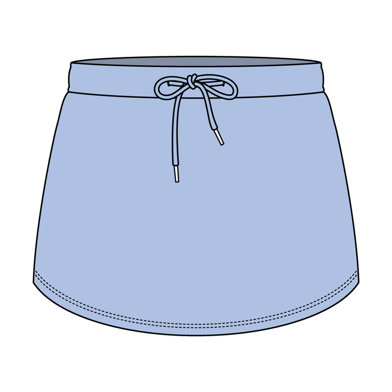 Women’s Classic French Terry Mini Skirt