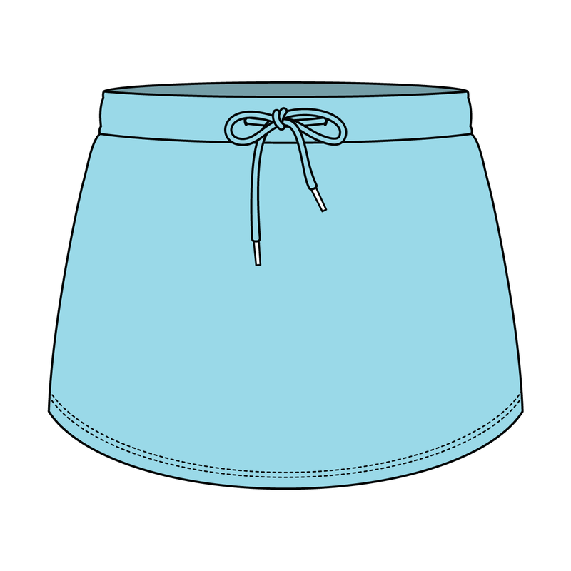 Women’s Classic French Terry Mini Skirt