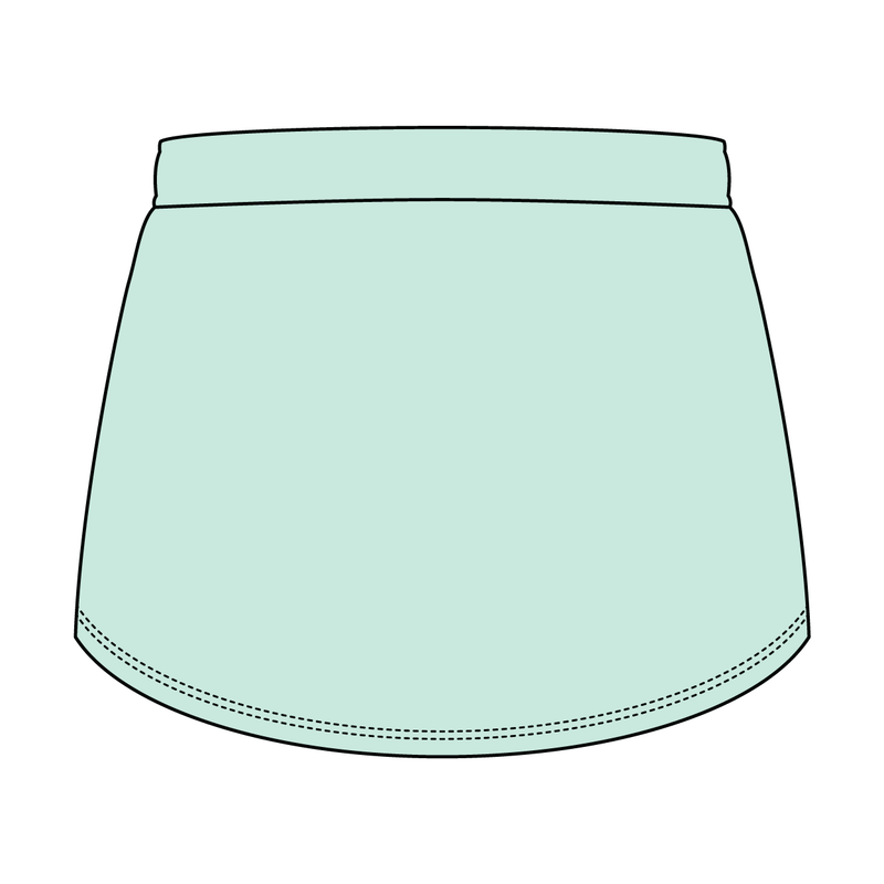 Women’s Classic French Terry Mini Skirt