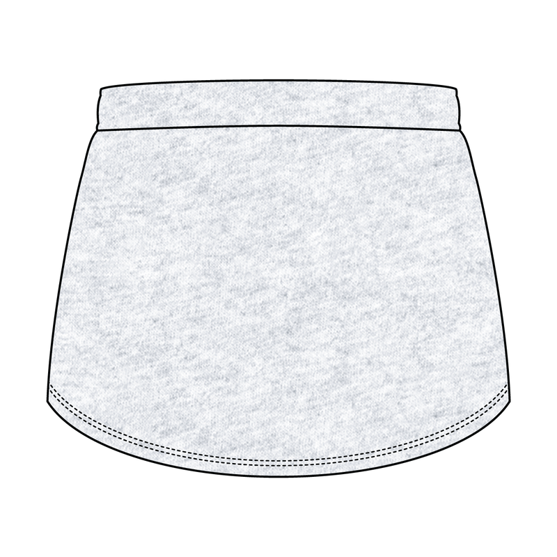 Women’s Classic French Terry Mini Skirt