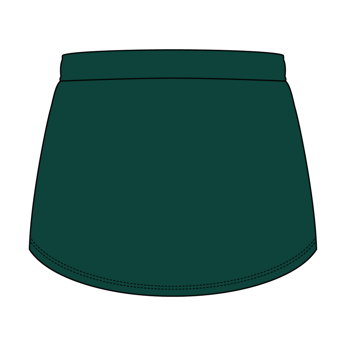 Women’s Classic French Terry Mini Skirt