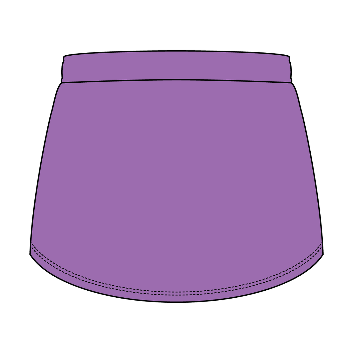 Women’s Classic French Terry Mini Skirt