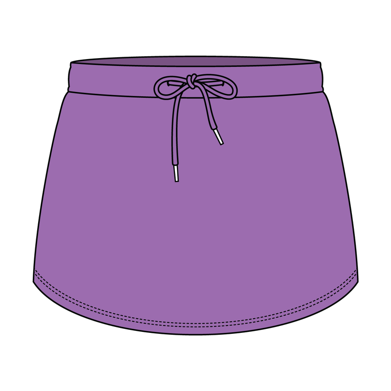 Women’s Classic French Terry Mini Skirt