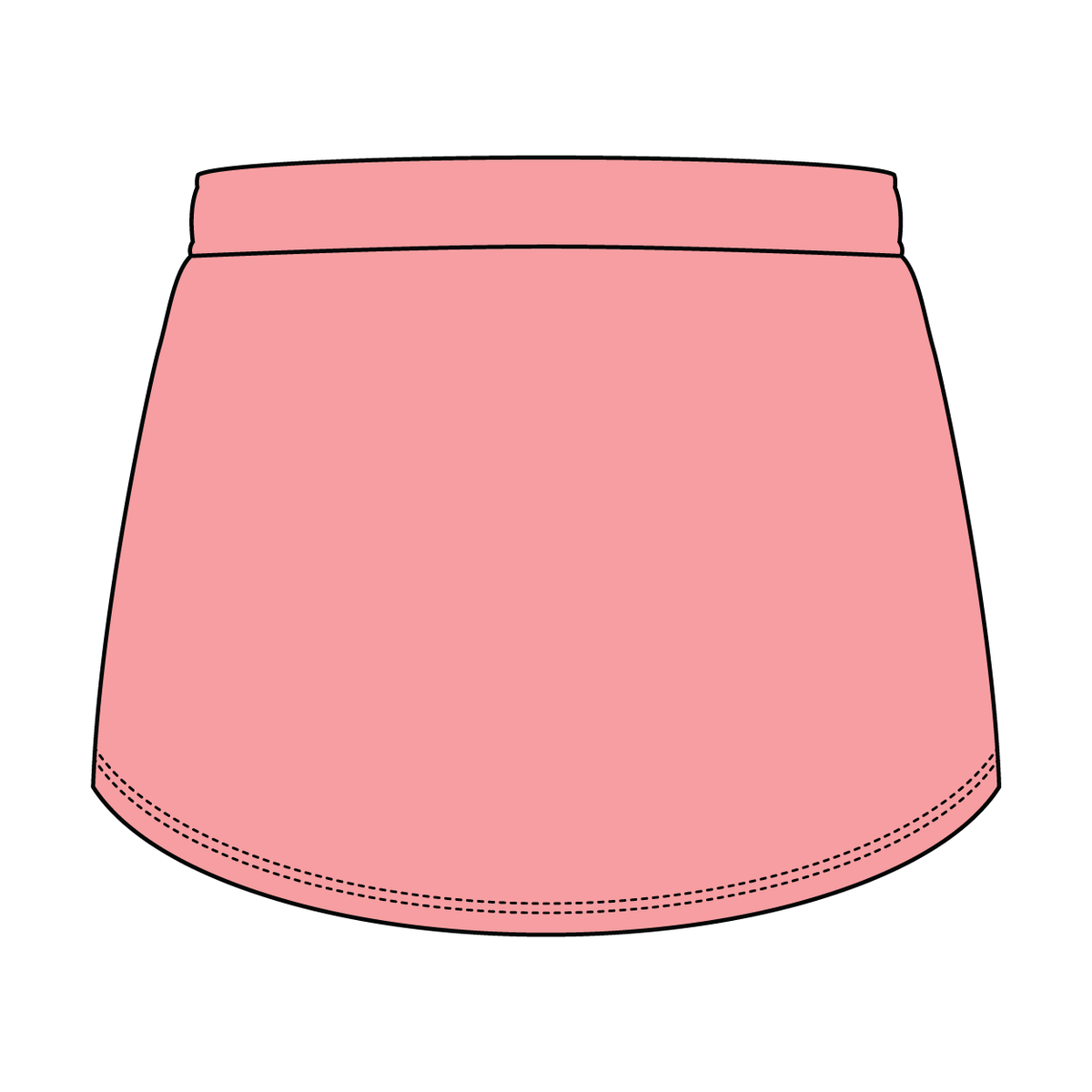 Women’s Classic French Terry Mini Skirt