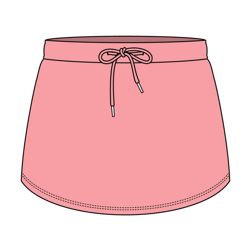 Women’s Classic French Terry Mini Skirt