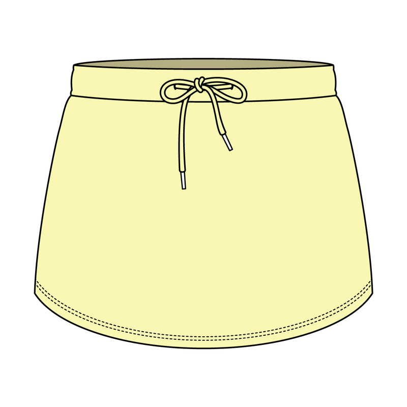 Women’s Classic French Terry Mini Skirt