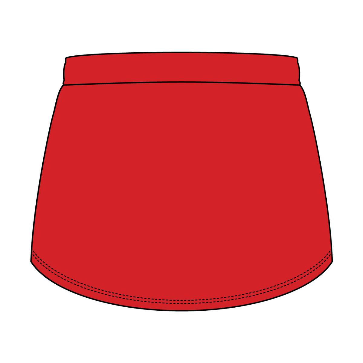 Women’s Classic French Terry Mini Skirt