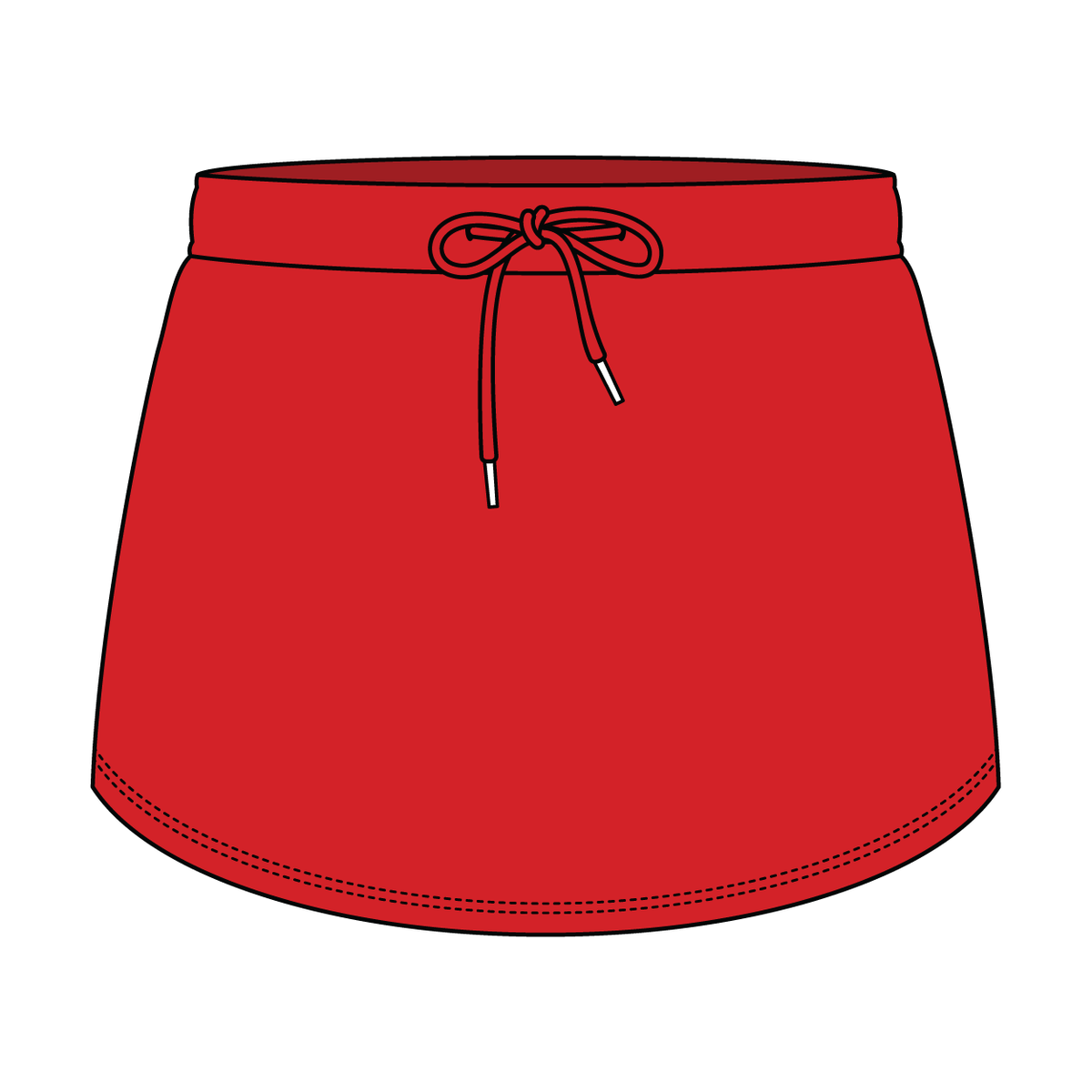 Women’s Classic French Terry Mini Skirt