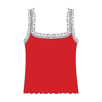 Ruffle Tank - The Collegiate Lineup