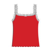 Ruffle Tank - The Collegiate Lineup