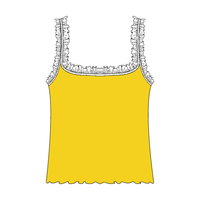 Ruffle Tank - The Collegiate Lineup