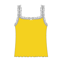 Ruffle Tank - The Collegiate Lineup