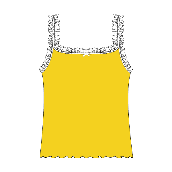 Ruffle Tank - The Collegiate Lineup