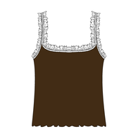Ruffle Tank - The Collegiate Lineup