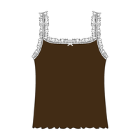 Ruffle Tank - The Collegiate Lineup