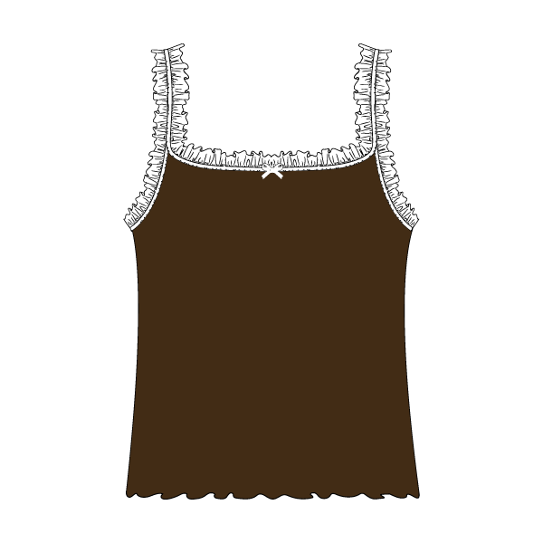 Ruffle Tank - The Collegiate Lineup