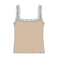 Ruffle Tank - The Collegiate Lineup