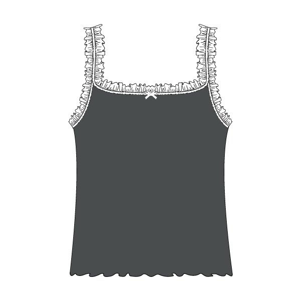 Ruffle Tank - The Collegiate Lineup