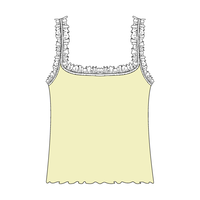 Ruffle Tank - The Collegiate Lineup