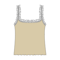 Ruffle Tank - The Collegiate Lineup