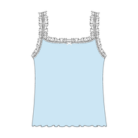 Ruffle Tank - The Collegiate Lineup