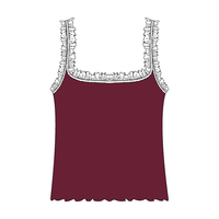 Ruffle Tank - The Collegiate Lineup