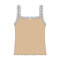 Ruffle Tank - The Collegiate Lineup