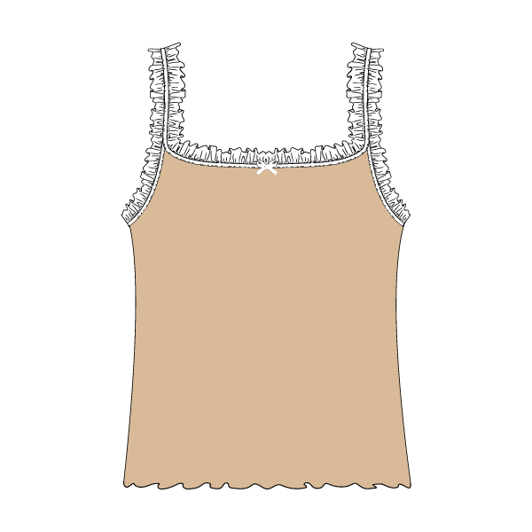 Ruffle Tank - The Collegiate Lineup