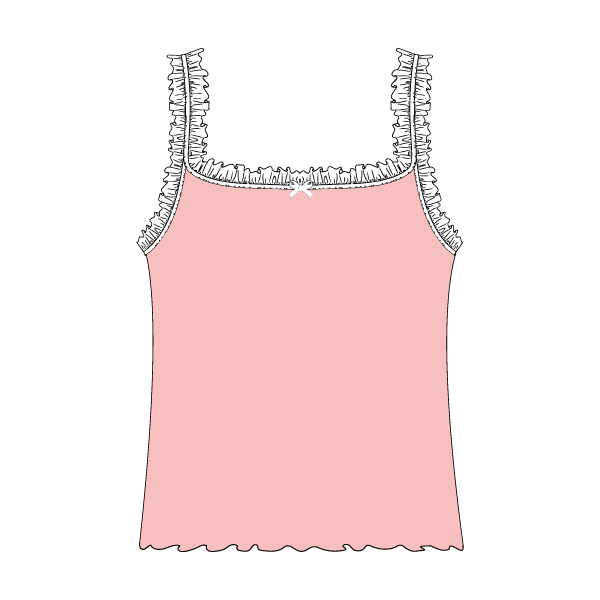 Ruffle Tank - The Collegiate Lineup