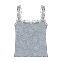 Ruffle Tank - The Collegiate Lineup