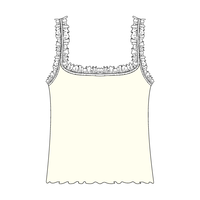 Ruffle Tank - The Collegiate Lineup