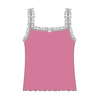 Ruffle Tank - The Collegiate Lineup