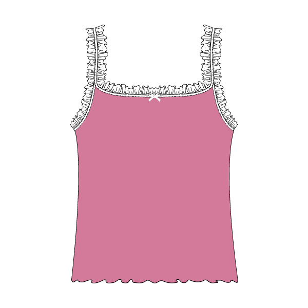 Ruffle Tank - The Collegiate Lineup