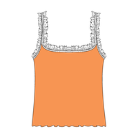 Ruffle Tank - The Collegiate Lineup