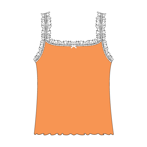 Ruffle Tank - The Collegiate Lineup