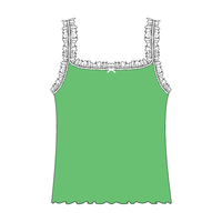 Ruffle Tank - The Collegiate Lineup