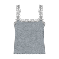 Ruffle Tank - The Collegiate Lineup