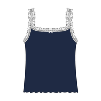 Ruffle Tank - The Collegiate Lineup