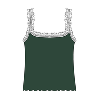 Ruffle Tank - The Collegiate Lineup