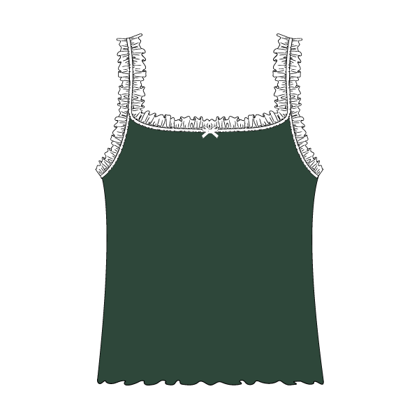 Ruffle Tank - The Collegiate Lineup