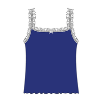 Ruffle Tank - The Collegiate Lineup