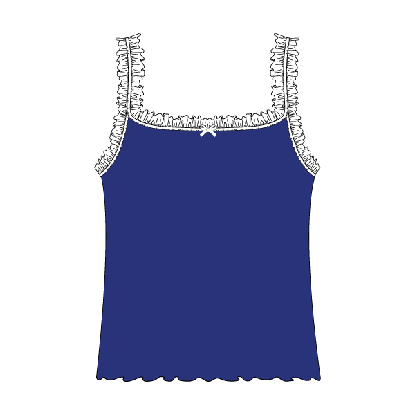 Ruffle Tank - The Collegiate Lineup