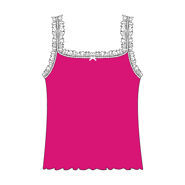 Ruffle Tank - The Collegiate Lineup