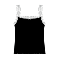 Ruffle Tank - The Collegiate Lineup
