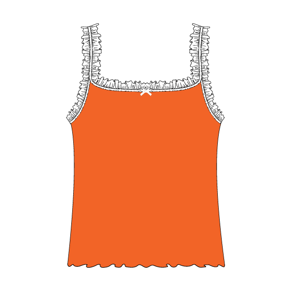 Ruffle Tank - The Collegiate Lineup